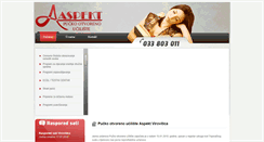 Desktop Screenshot of pou-aspekt.hr
